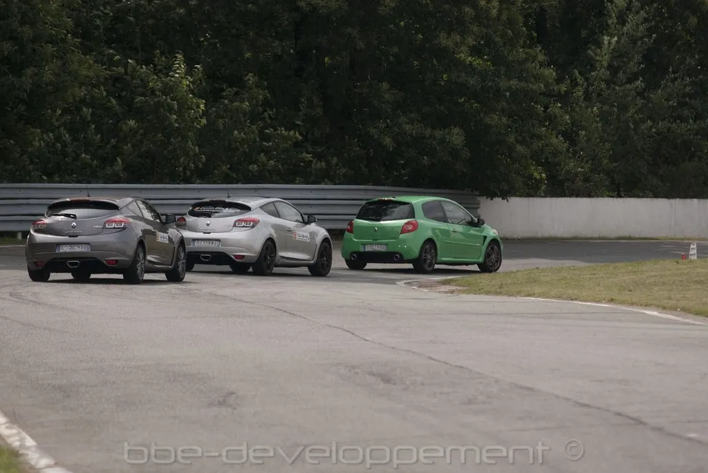 Mégane RS circuit de Marcoussis